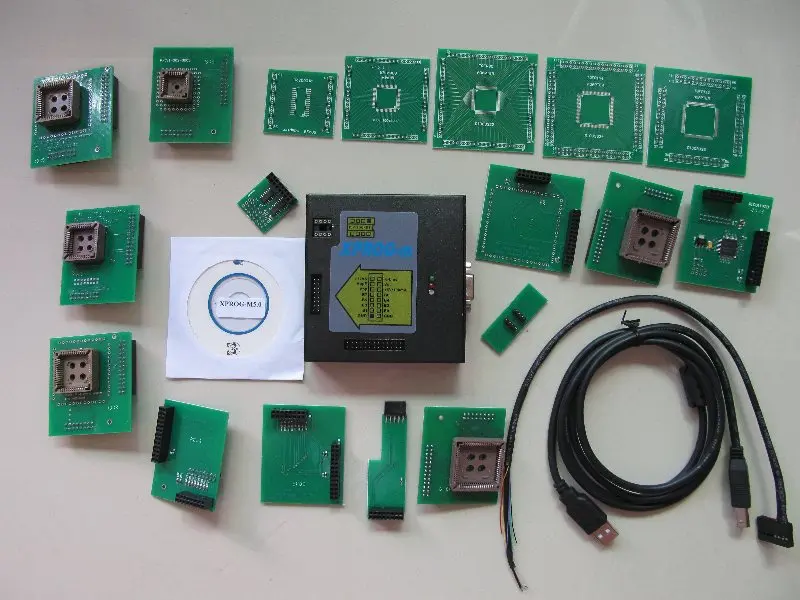 Xprog m 5 55 full xprog v5.55 ECU чип тюнинга программатор полный комплект с коробкой и