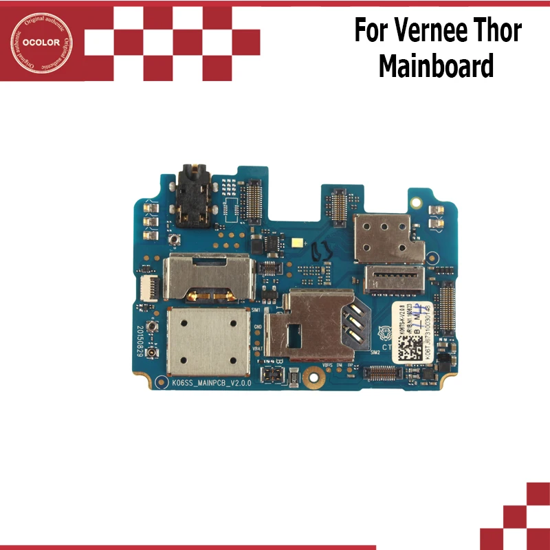 Ocolor для vernee Thor 1280x720 материнская плата сборки ремонт Запчасти 5 0 дюйма mt6753 восемь
