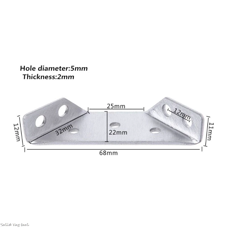 4 шт. угловые кронштейны из нержавеющей стали l-образный Угловой ...