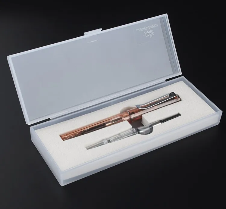 Новое поступление Jinhao 599A набор перьевых ручек 0,38 мм+ 0,5 мм перо кавайные полимерные чернила для письма Роскошные подарочные наборы с оригинальным чехол - Цвет: A