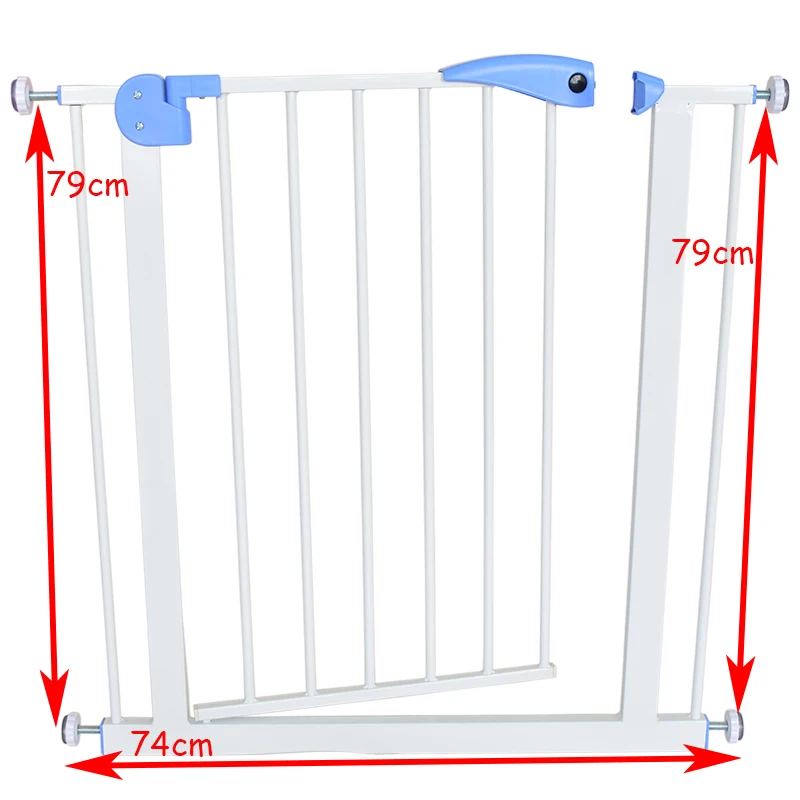TUSUNNY детские безопасные двери ворота дети забор ворота ограждение для детей детские животные забор Детские забор лестницы для двери ширина 74-87 см