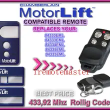 Motorlift 84330e 84335e 84334e Замена дистанционного управления 433 мГц наивысшего качества