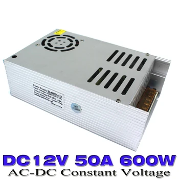 

New Product 12v DC Switching Power Supply 50A 600W Led Driver adapter Transformer 110V 220V AC-DC for strip lamp Light CNC CCTV