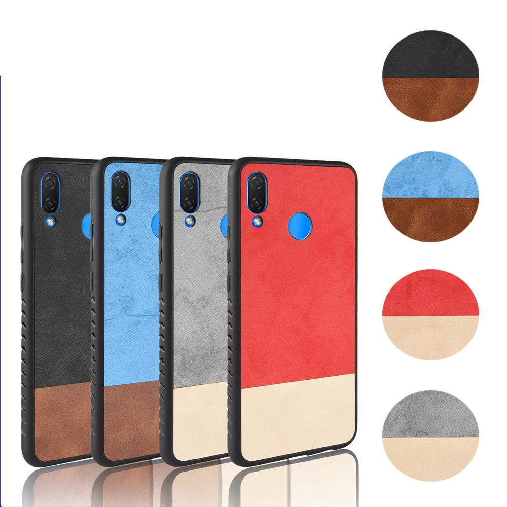 Фонарь для смартфона Huawei Nova 3i чехол 75 2x157 6x7 6 мм фонарь 3I кожаный с джинсовой