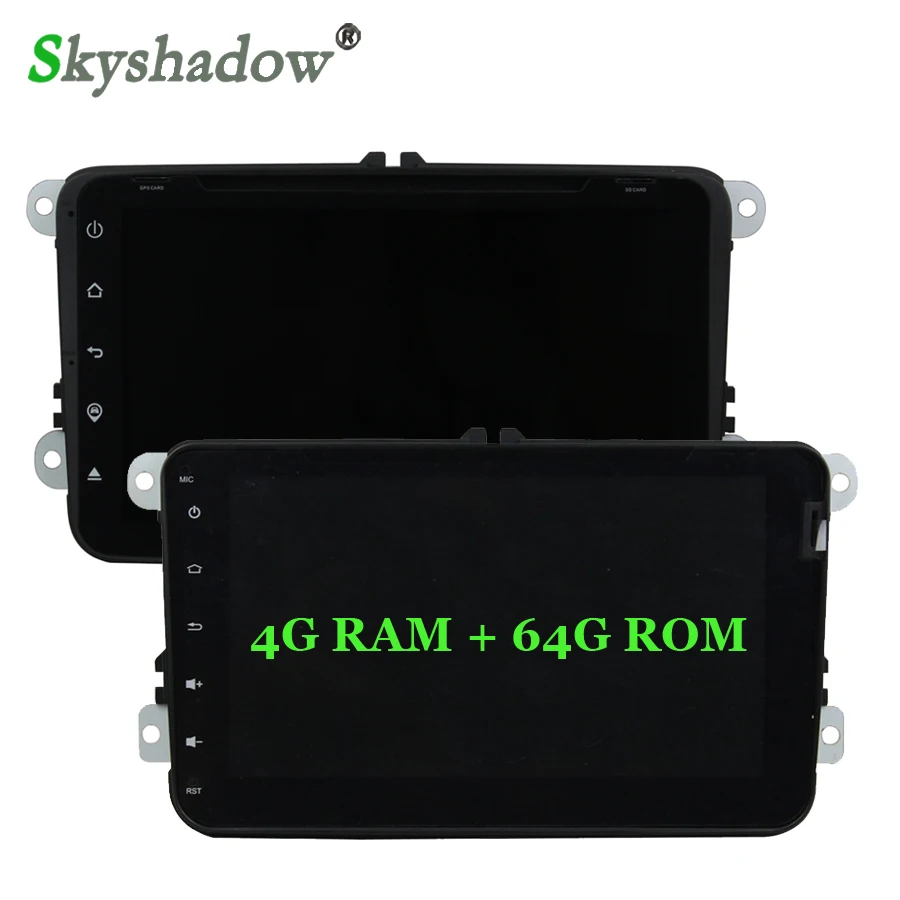 Sale Car DVD Player IPS DSP Android 9.0 4G+64GB GPS map RDS Radio wifi Bluetooth 4.2 AHD for VW PASSAT CC Tiguan Jetta Leon Polo Golf 3