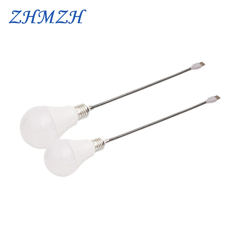 Ampoule de lampe LED USB portable en PVC, ampoules à bulles, lumière d