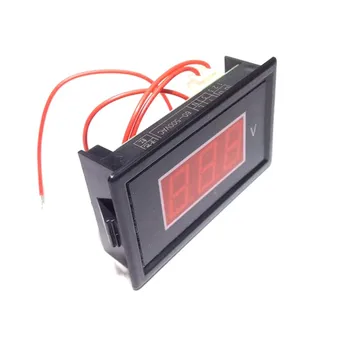 

Digital AC Voltmeter 60V-500V Volt Tester Voltage Detector Panel Meter Gauge Red Led Display Free shipping