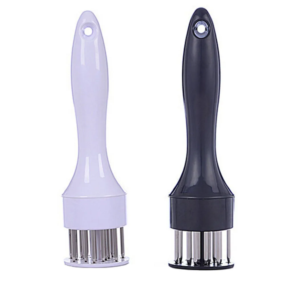Carne Inteneritore Strumento Ago In Acciaio Inox Professionale Lame di Coltello Carne Punte Utensili Da Cucina Bianco E Nero KC1054