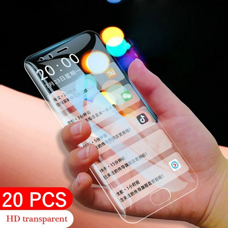 Закаленное стекло 20 шт./лот Защита экрана для Xiaomi Mix 2 2S MAX Note 8 7 3 Pro For Redmi 8A 7A 4 4A 3X