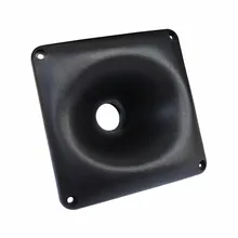 Finlemhom Tweeter Speaker Accessories Treble Horn 148*148mm For Professional Audio Home Theater Karaoke System HiFi Speaker aiyima 1pc 4inch audio portable speaker 8ohm 80w tweeter loudspeaker diy stage speaker horn treble home theater