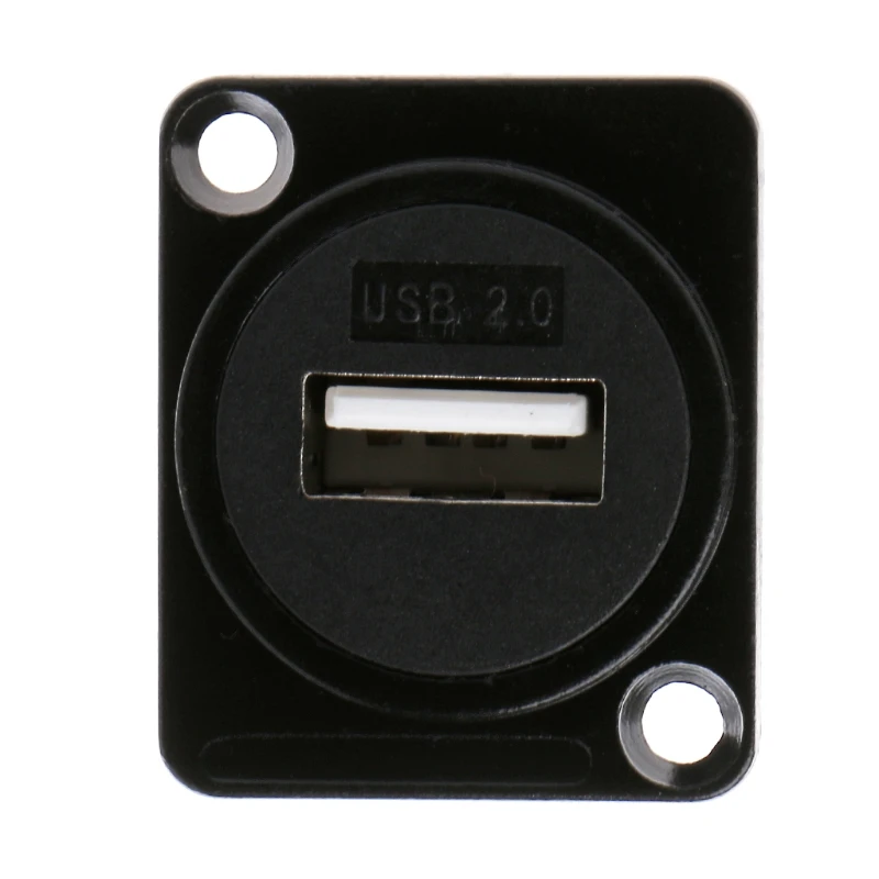 Металлический панельный разъем USB 2 0 3 Тип D Мама мама|Соединители| |