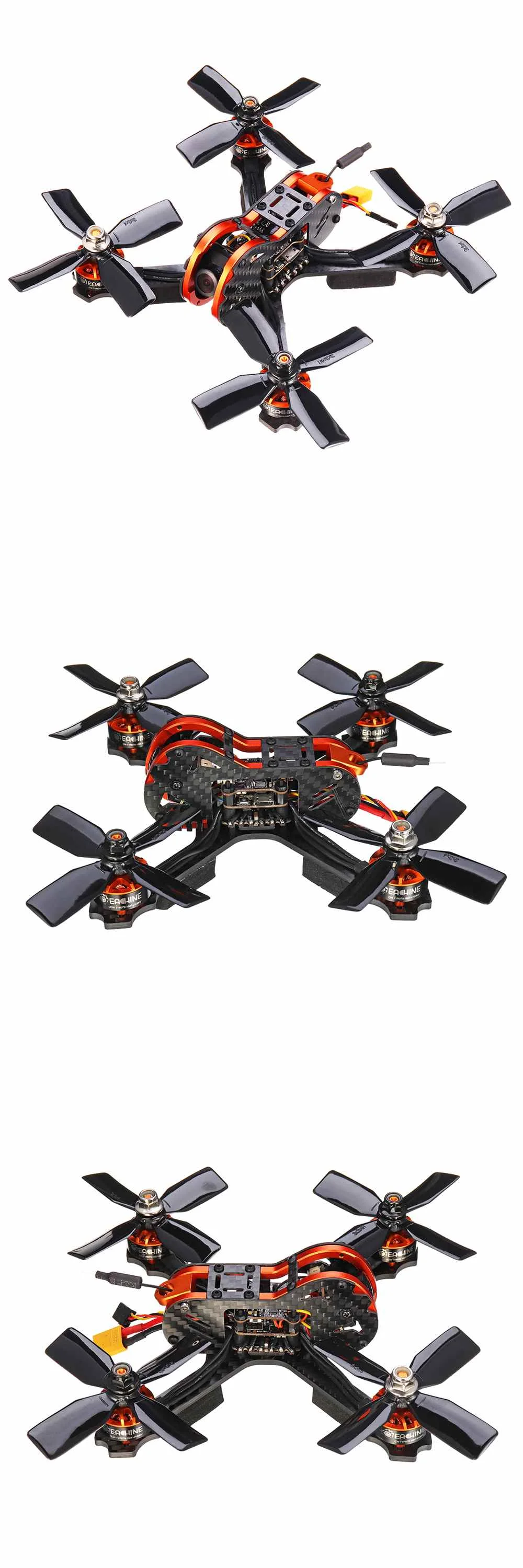 Высокая скорость Eachine Tyro79 140 мм 3 дюйма DIY версия для FPV Гоночная рама RC Дрон Квадрокоптер F4 OSD 20A BLHeli_S 40CH 200mW 700TVL