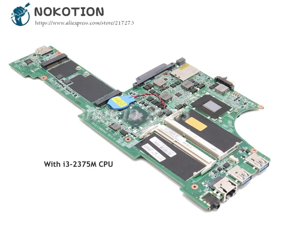 Материнская плата NOKOTION для ноутбука Lenovo Thinkpad Edge E130 X131E SR0U4 I3-2375M CPU DDR3 04Y1362 DA0LI2MB8F0