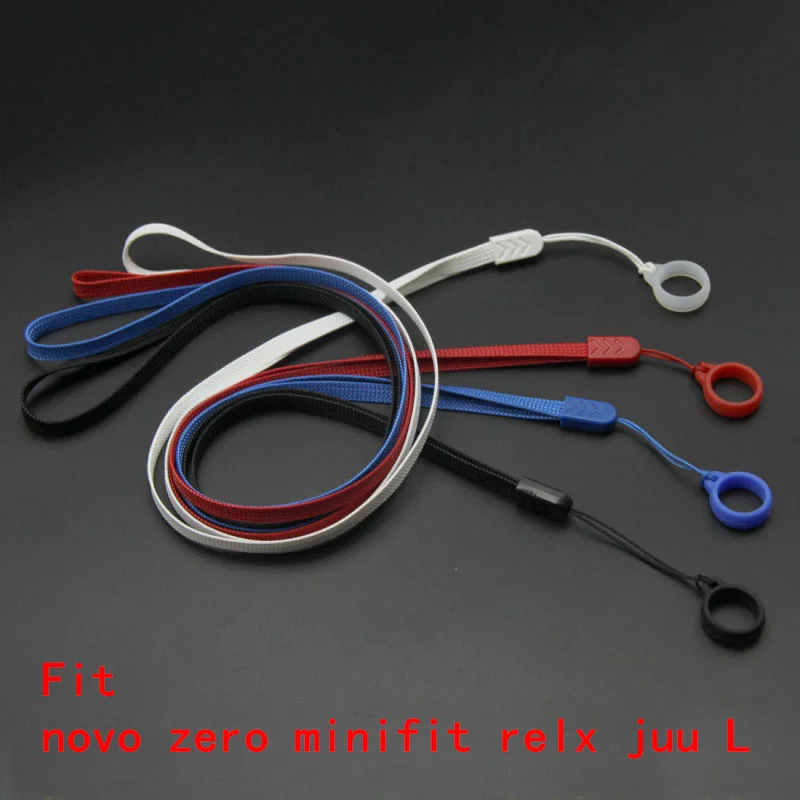 

Electronic Cigarette POD Vape Silicone Ring Necklace lanyard Portable for JUU Zero Minifit Relx