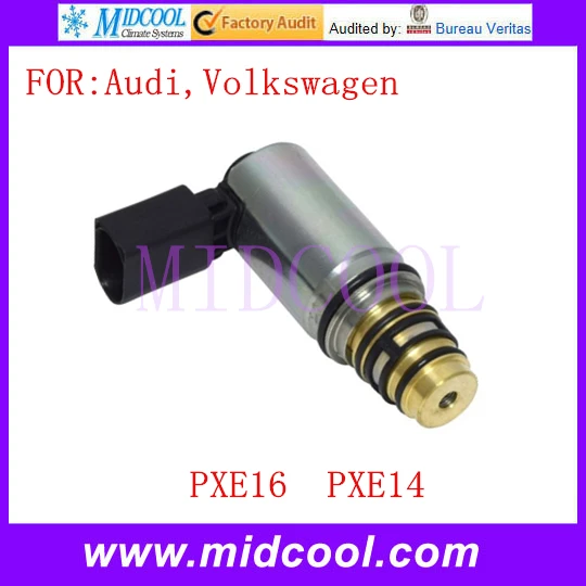 Новый A/C компрессор кондиционера Sanden клапан управления PXE16 PXE14 для Audi Volkswagen VW |