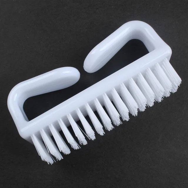 Nail Art Cleaning Tools White Nail Brush Professional Pinceles Manicura