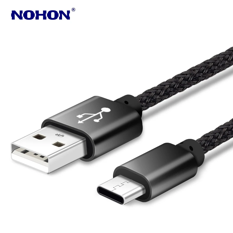 3 м Плетеный usb кабель для зарядки данных type C huawei P10 Mate10 Mate20 Honor 20 10 9 8 samsung S8 S9 Plus OnePlus