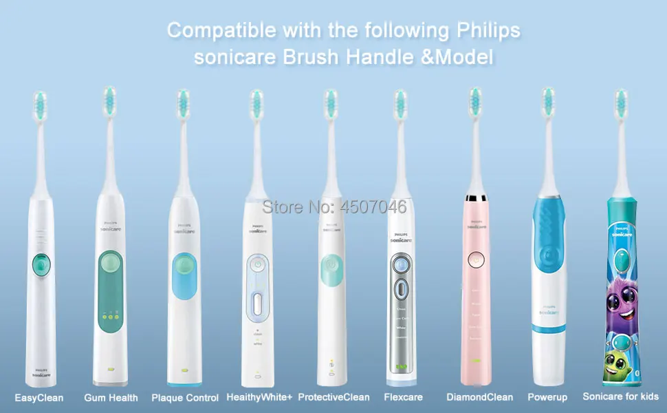 3 шт./лот сменные насадки для зубной щетки для Philips Sonicare DiamondClean HydroClean черные насадки для электрической зубной щетки