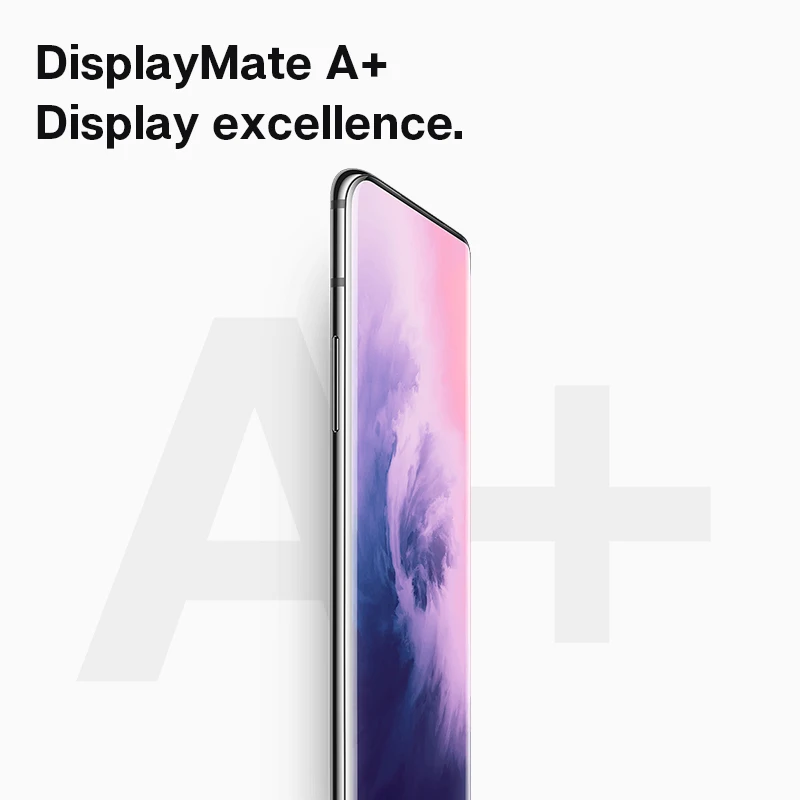 Глобальная версия Oneplus 7 Pro 12GB 256GB rom Смартфон Snapdragon 855 6 67 дюймов 90Hz AMOLED дисплей