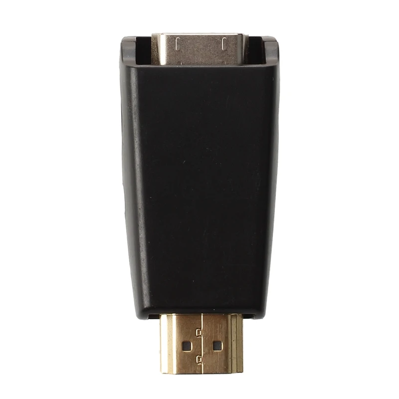 Mini Adapter Converter HDMI Male to VGA Video Audio Black                                                                     #8