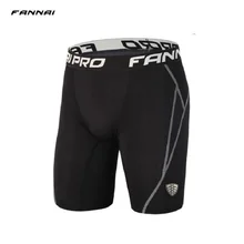Новая одежда мужская мышечная компресионная одежда в обтяжку для бодибилдинга fannai Брендовые мужские шорты бермуды Masculina фитнес тренировки шорты