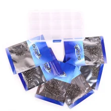 DrFish Лот 300 рыболовные роллеры Вертлюги набор с коробкой 20-77Lb соленая пресноводная вода соединитель из прочной нержавеющей стали