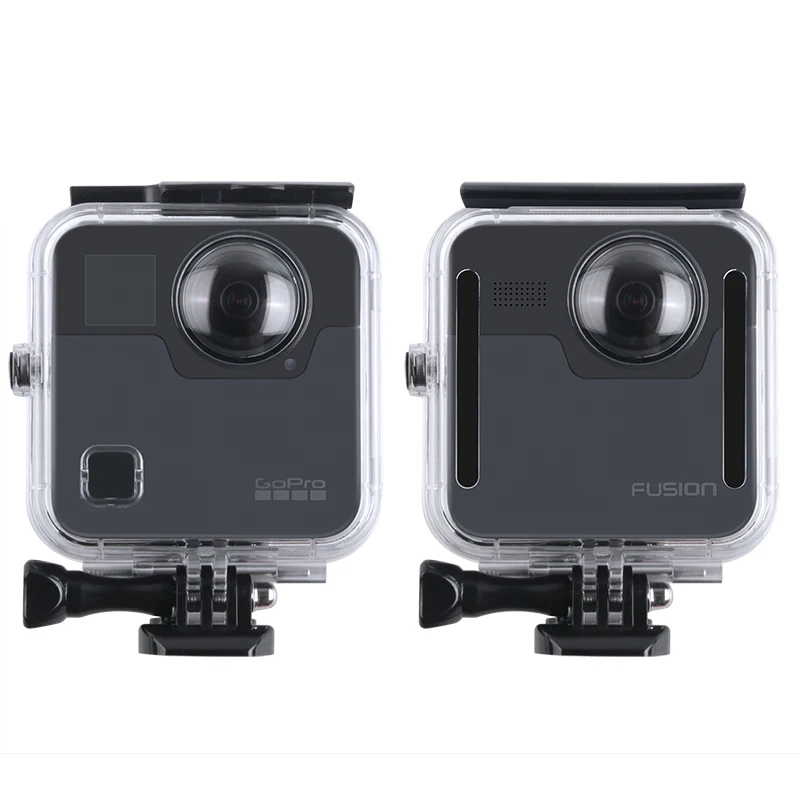 Водонепроницаемый чехол для камеры Gopro Fusion 40 м задняя дверь подводной Камеры 360