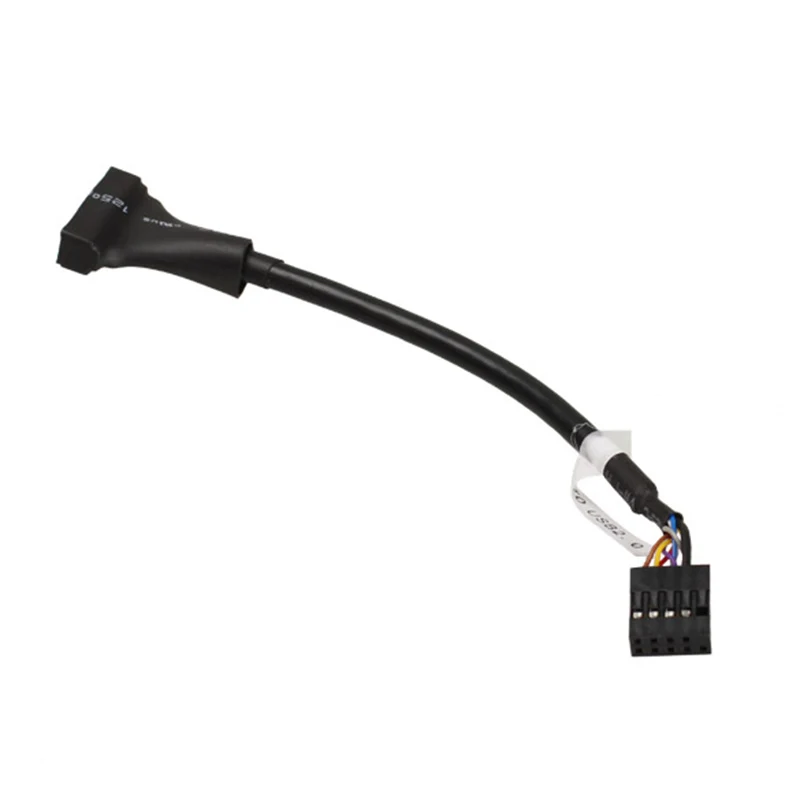 USB3.0 к USB2.0 20Pin папа 9Pin женский кабель адаптер конвертер IJS998| |