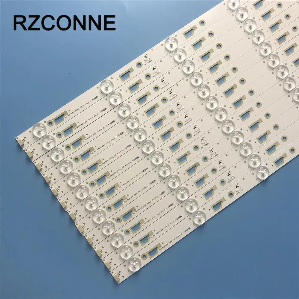 

LED backlight strip 8 lamp for Thomson 65UA6606 L65E5800A 4C-LB650T-YH3 TCL_ODM_650D30_3030C_12X8_V2 Sanyo FW65D25T