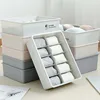 Closet Storage Box Organizer 15 Grids Socks Bra Underwear Organizer Wardrobe Home Plastic Boxes Desktop Wardrobe Plastic Box ► Photo 1/6