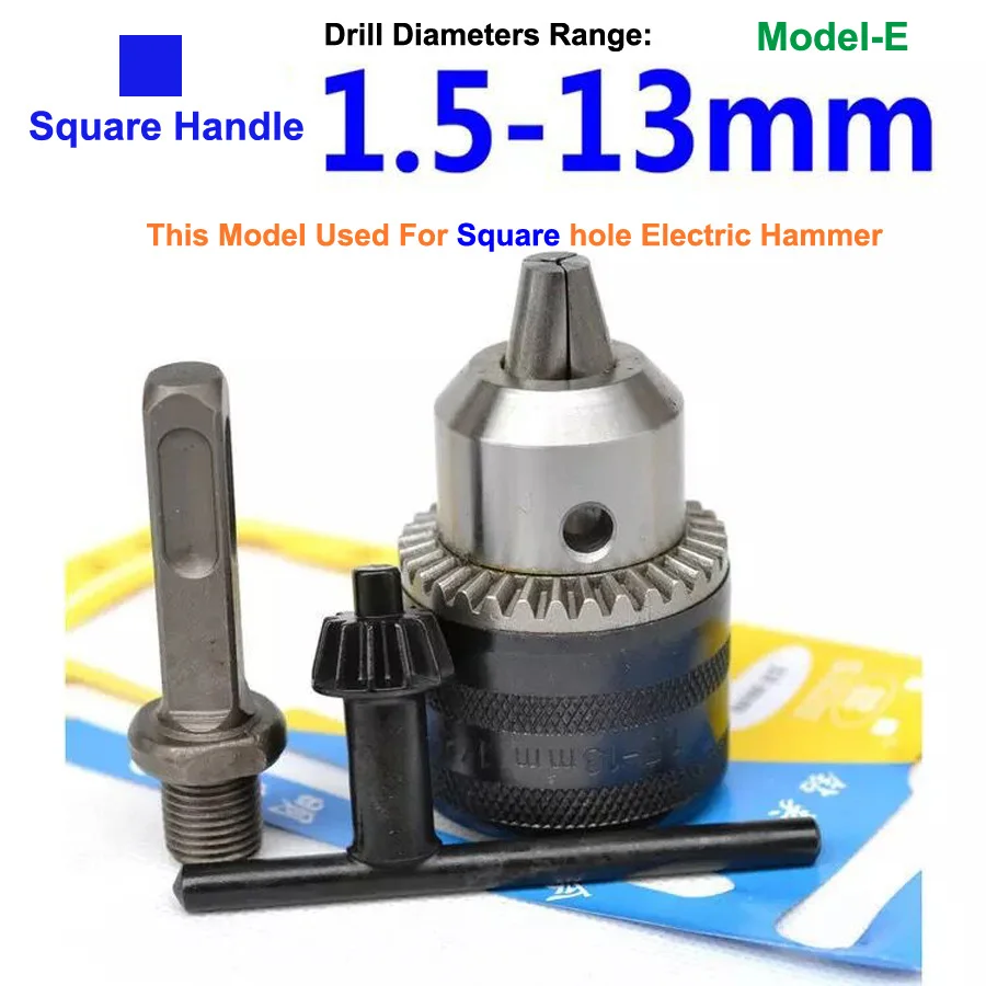 Electric Wrench and hammer drill Screwdriver Chuck Head set-05