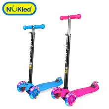 2017 Children Scooter 3 Wheel Folding Flash Swing Car Lifting 3-15 Years Old Baby Stroller Ride Bike Vehicle Outdoor Toys