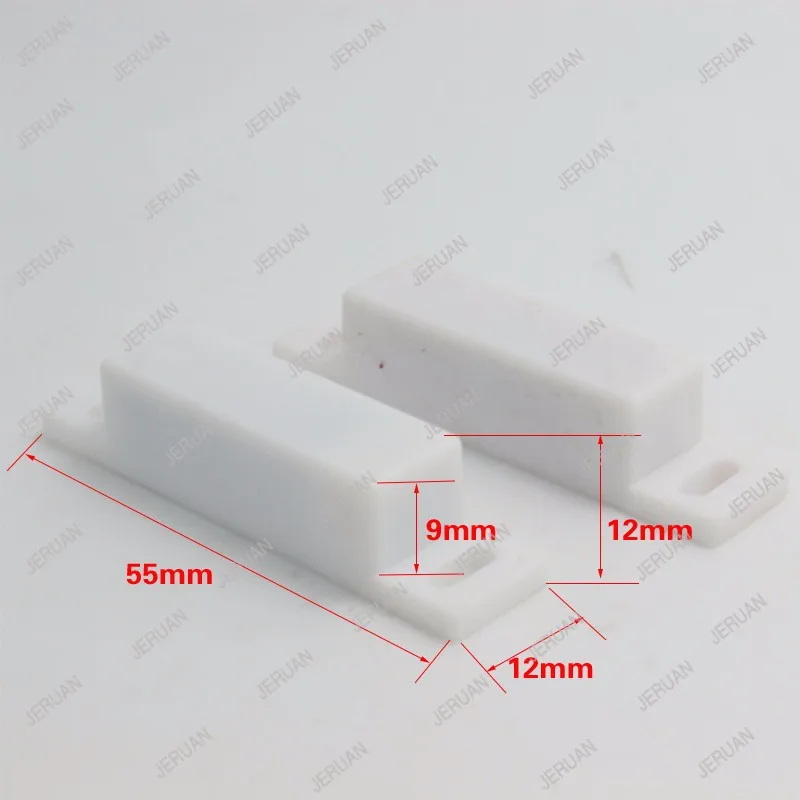 JERUAN(2 пары) Магнитный Геркон Нормально открытый или закрытый NC без двери сигнализации окна безопасности