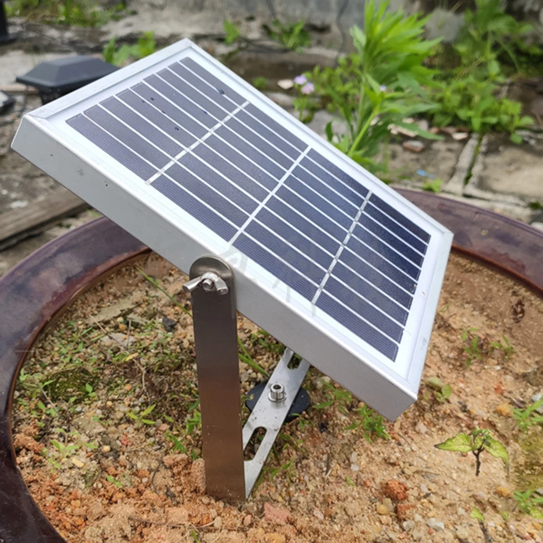 2019 New Style With Led Light Solar-Powered Floating Lotus Fountain For Pond Garden Decoration Drop Shipping - Pink/Orange/Blue