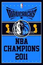 Dallas Mavericks World Champions Flag 3ft x 5ft Polyester NBA flag