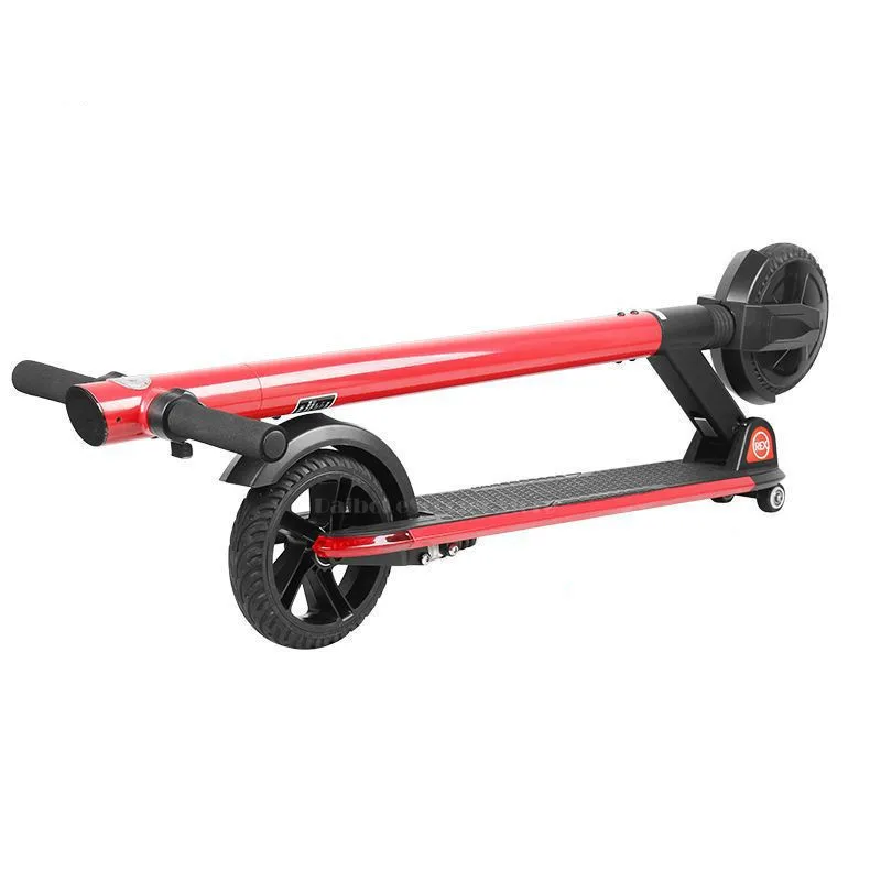 Best Daibot 8.5 Inch Electric Kick Scooters 2 Wheel Electric Scooter With Bluetooth/APP 250W 36V Red Adult Foldable Electric Scooter 4