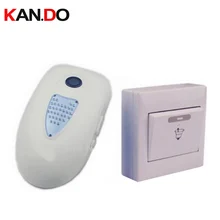 V003C цифровой сигнальный дверной звонок батарея 23A 12 в приемник по AC110-220V беспроводной дверной звонок без помех друг друга