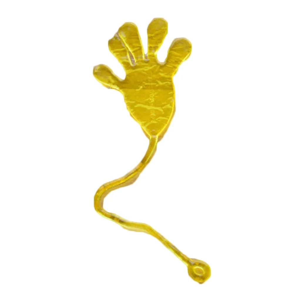 

1 Pc Color Random Elastically Stretchable Sticky Palm Queen Palm Climbing Tricky Entire Toy Hands