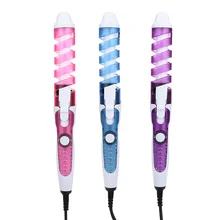 Портативные бигуди для волос, спиральные щипцы для завивки волос, салонные электрические бигуди для волос, профессиональная плойка для завивки волос