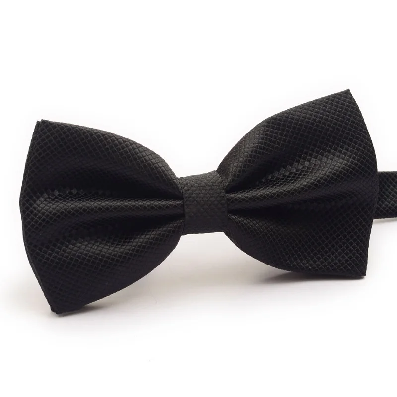 Мужской галстук бабочка из полиэстера однотонный бабочка|polyester ties|solid color necktiesmens