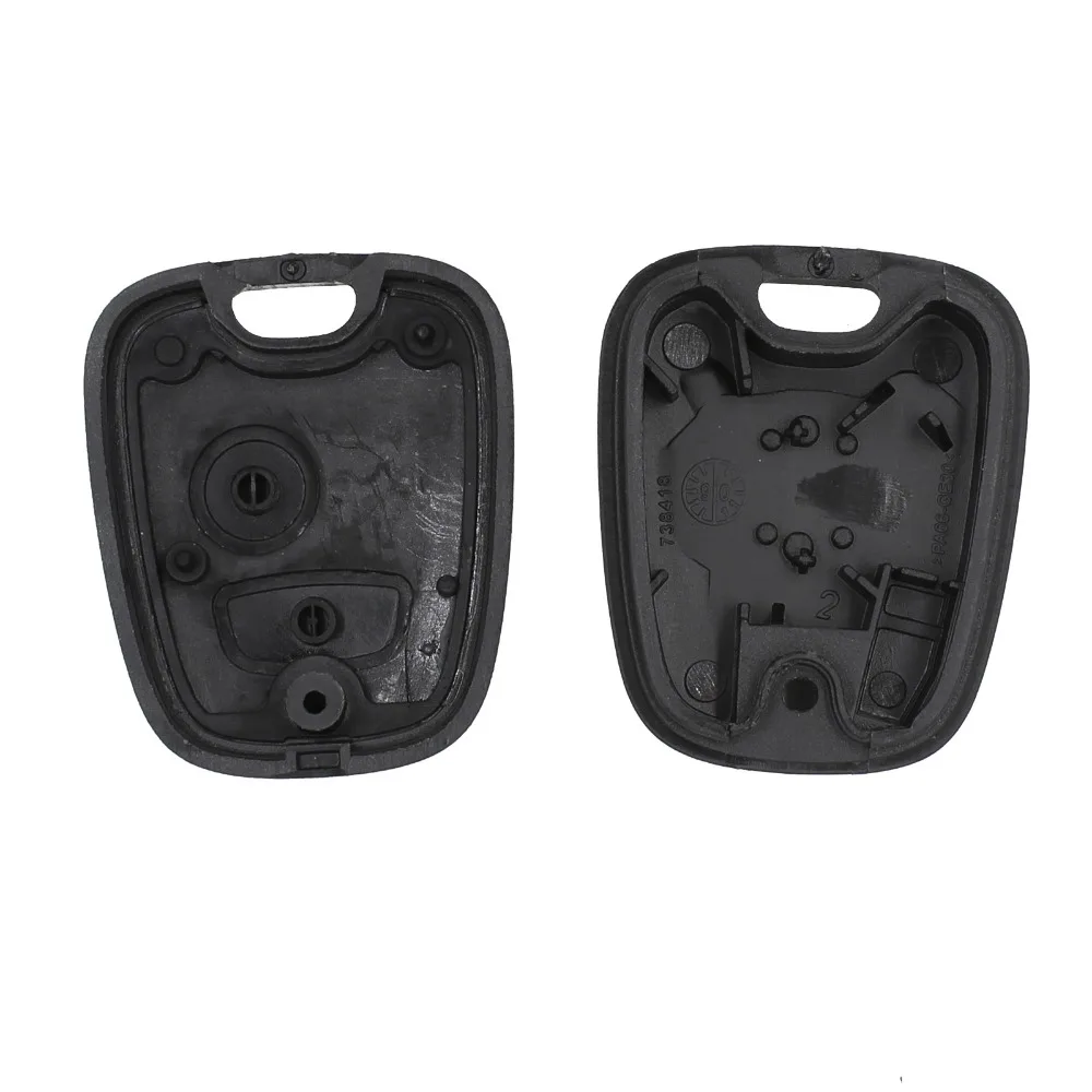 Чехол для ключей KEYYOU с 2 кнопками Peugeot 107 207 307 407 406 806 Citroen C1 C2 C3 C4 C5 Picasso Berlingo Saxo