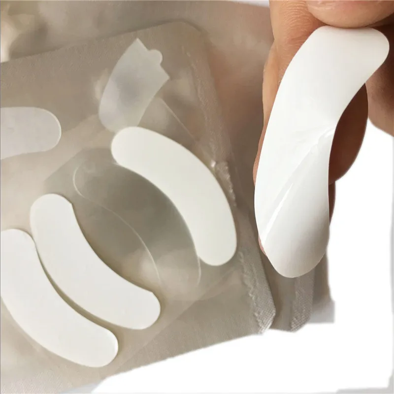 10 упаковок 3D силиконовые накладки для глаз Накладные ресницы инструменты для макияжа патчи для бумажные накладки для наращивания ресниц накладки для глаз наклейки Обертывания