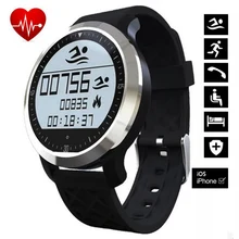 F69 Bluetooth Smart Watch Poignet Smartwatch pour Android Dispositif Portable Moniteur de Frequence Cardiaque Smartwatch Fitness
