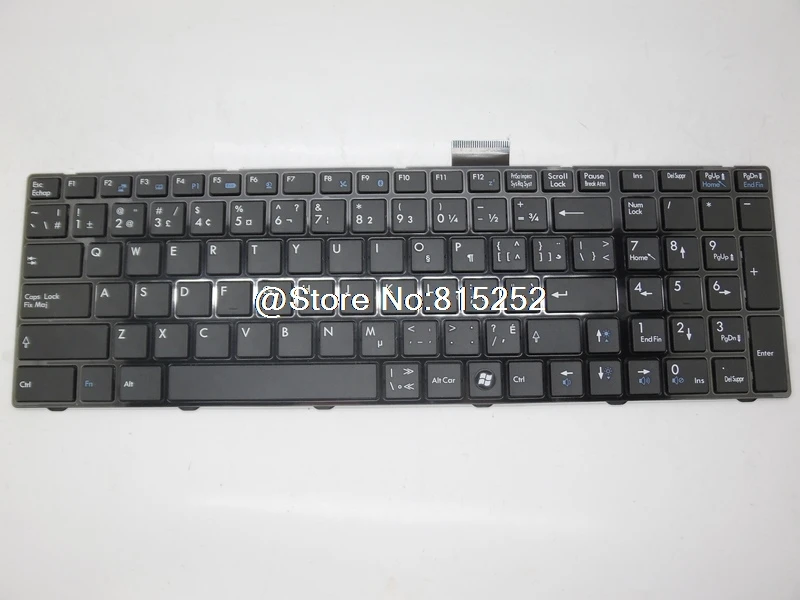 

Laptop Keyboard For MSI CX61 0OL-695CA 2PC-492CA 2QC-1660CA 2QC-1869CA CX70 0NF-200CA Canada 0ND-023US 0NF-091US United States