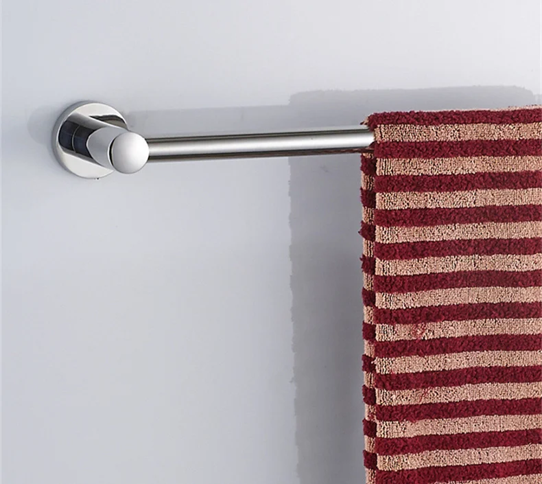 2", 60 см один держатель для полотенец из полированной нержавеющей стали аксессуары для ванной комнаты