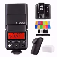 Godox TT350O+ X1T-O триггер 2,4G HSS 1/8000s ttl GN36 Вспышка Speedlite для Olympus/Panasonic беззеркальная цифровая камера