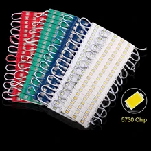 Bestope 5730 3 светодиодный 20 шт. Светодиодный модуль 12 В с объективом Водонепроницаемый IP 65 белый зеленый розовый светодиодный знак, Магазин Баннер