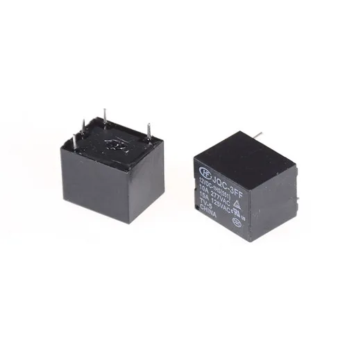 5Pcs/lot 12V DC Mini Power Relays SRD-S-112DM 15A 125VAC 4Pins Coil Power Relay
