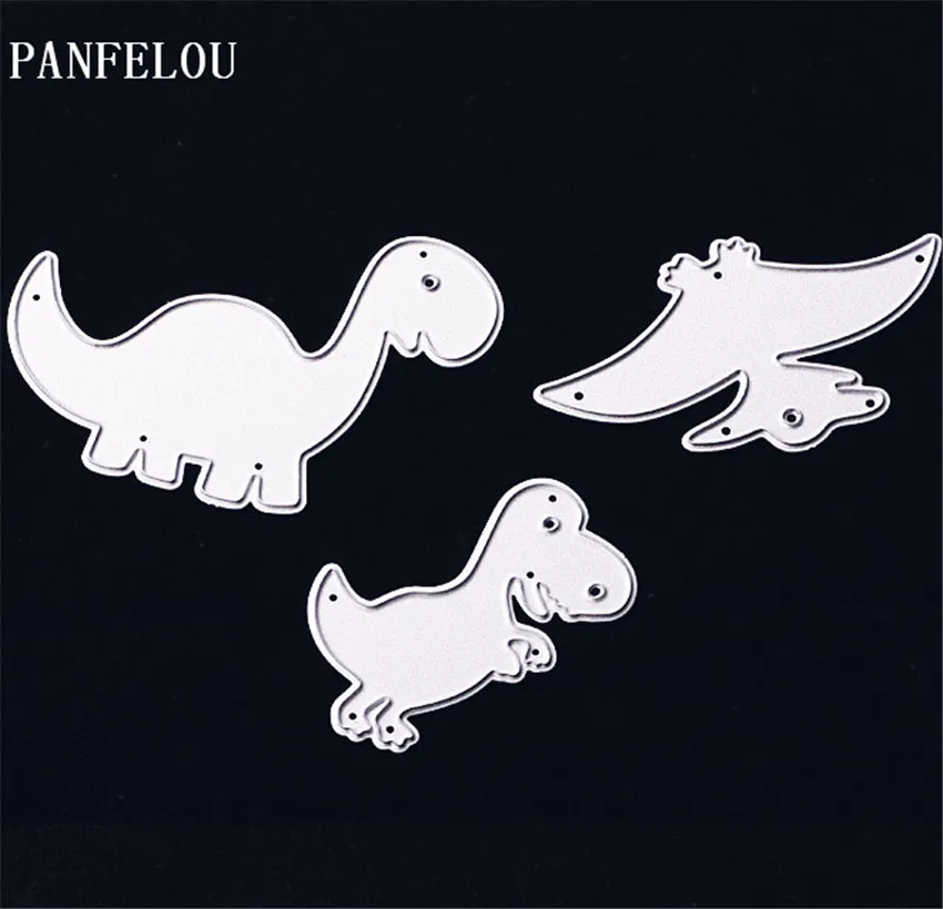 

PANFELOU Metal craft Dinosaur suit paper die cutting dies for Scrapbooking/DIY Christmas wedding Halloween cards