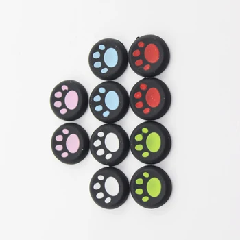 

TingDong Thumb Stick Caps For Nintend Switch Joy-Con Controller Cat paw Joystick Grips For Nintend NS Switch Gel Guards